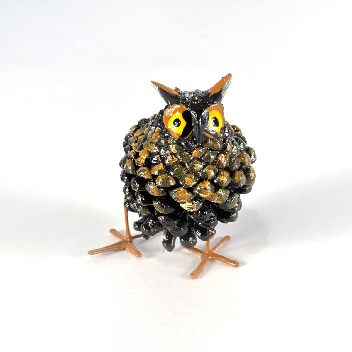 Long Eared Pinecone Owl by Mbare Ltd - main product image for Resin Society