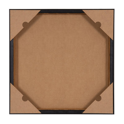Sylvie Western Cowboy Horseback Ranch Abstract Neutral 2 Framed Canvas by The Creative Bunch Studio
