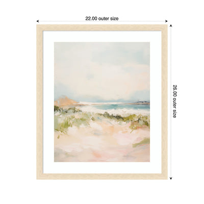 Tranquil Landscape III expansion by Amy Lighthall Framed Wall Art Print