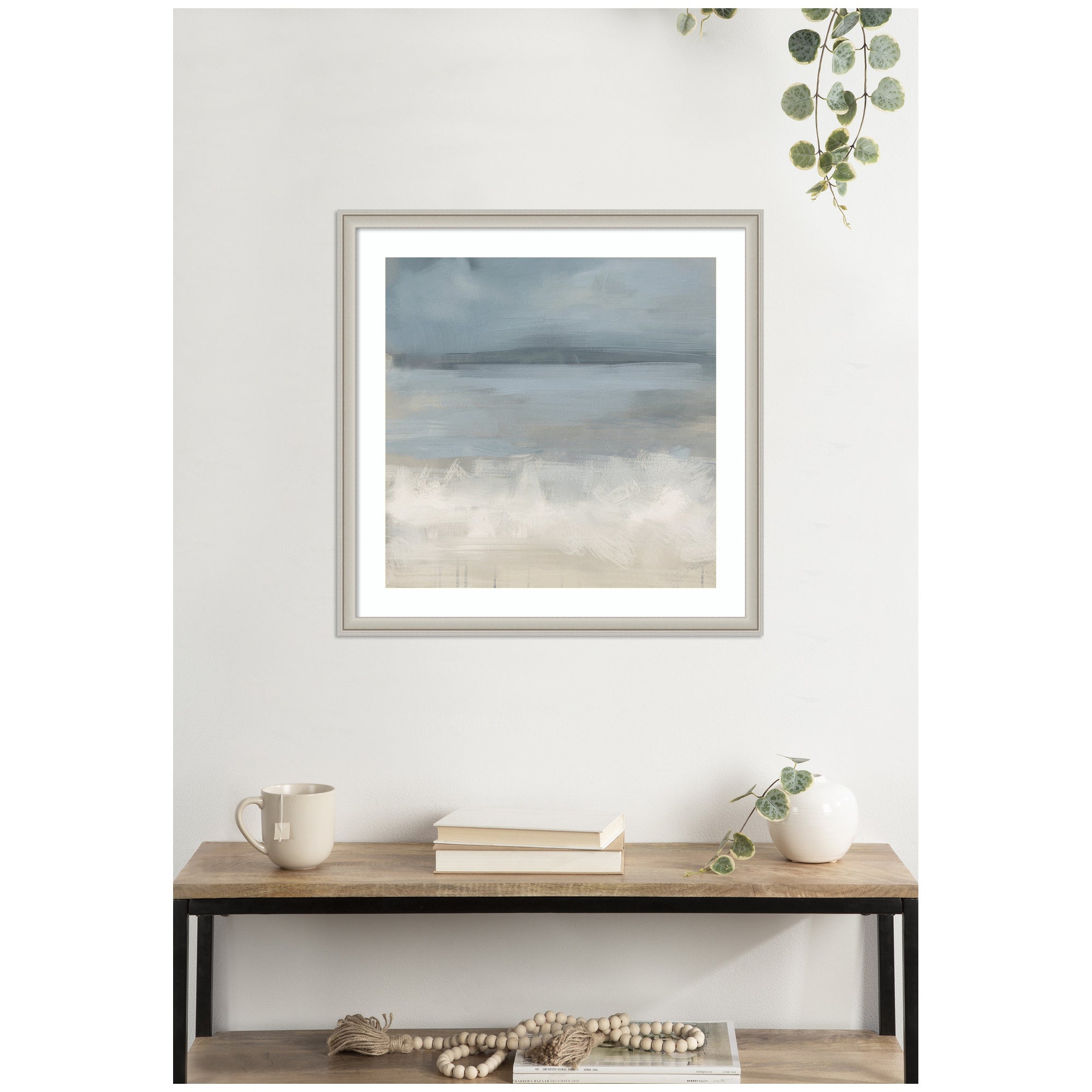 The Blues by Mary Sparrow Framed Wall Art Print