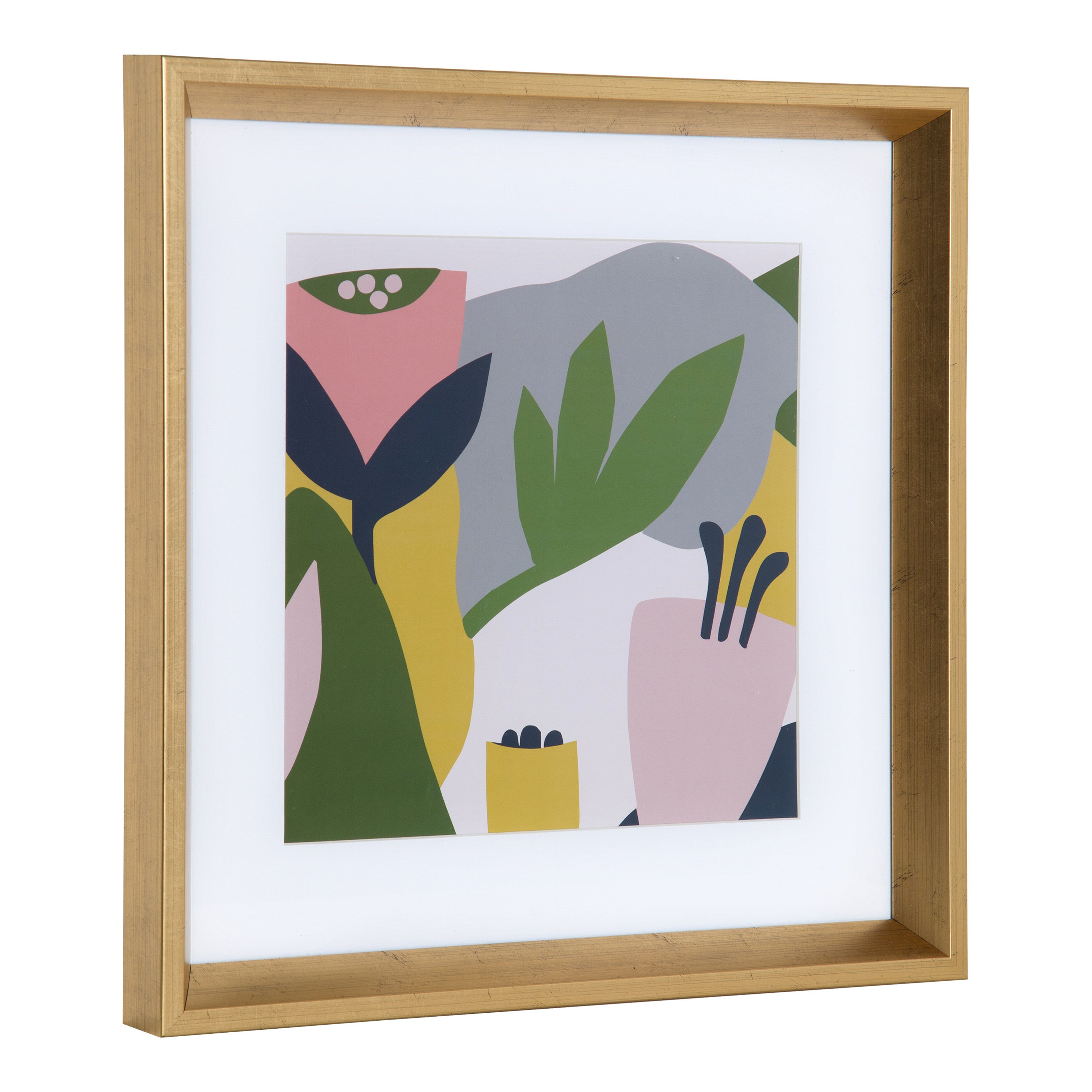 Calter Myriam's Garden Framed Print Art Set by Myriam Van Neste by kateandlaurel - product image 3 for Resin Society