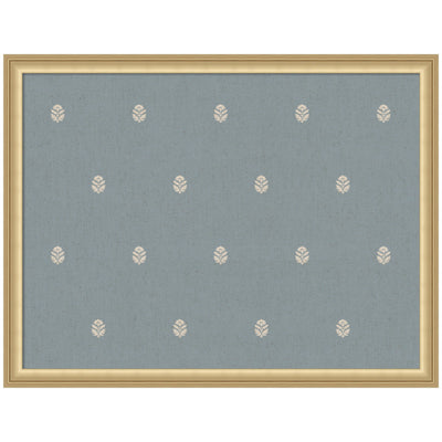 Pinboard Blue Botanical Block Print