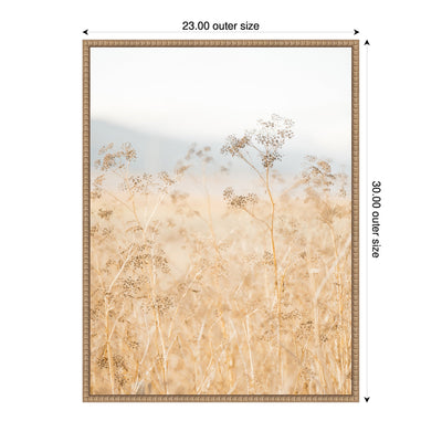 Sylvie Wild Fennel Framed Canvas by Crystal Lynn Collins