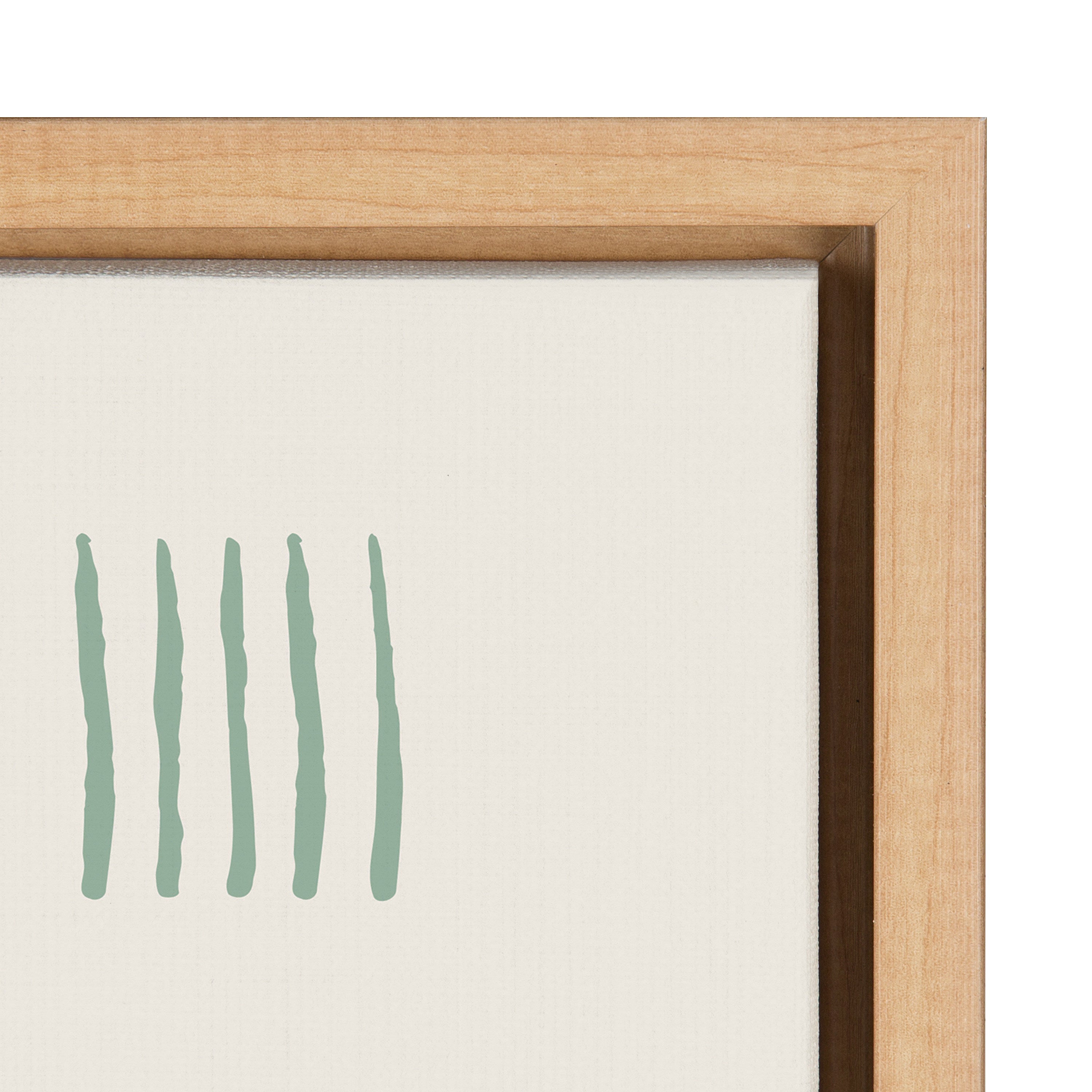 Sylvie Thinking of You Framed Canvas by kateandlaurel - product image 11 for Resin Society