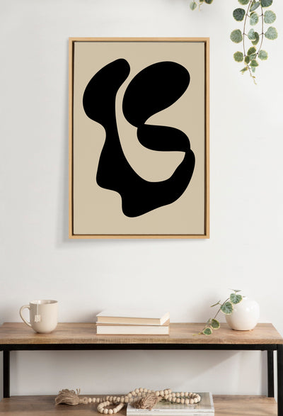Sylvie Abstract 10 Framed Canvas by kateandlaurel - product image 10 for Resin Society