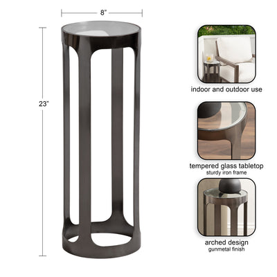 Dahl Metal Drink Table