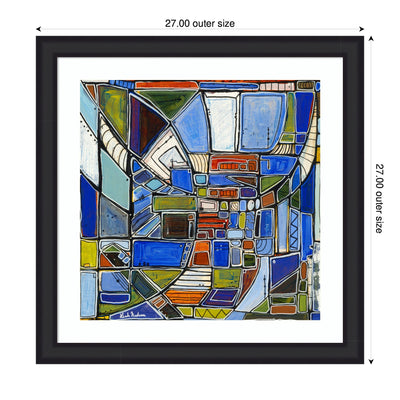 Framed Art Retro Current by Leah Nadeau