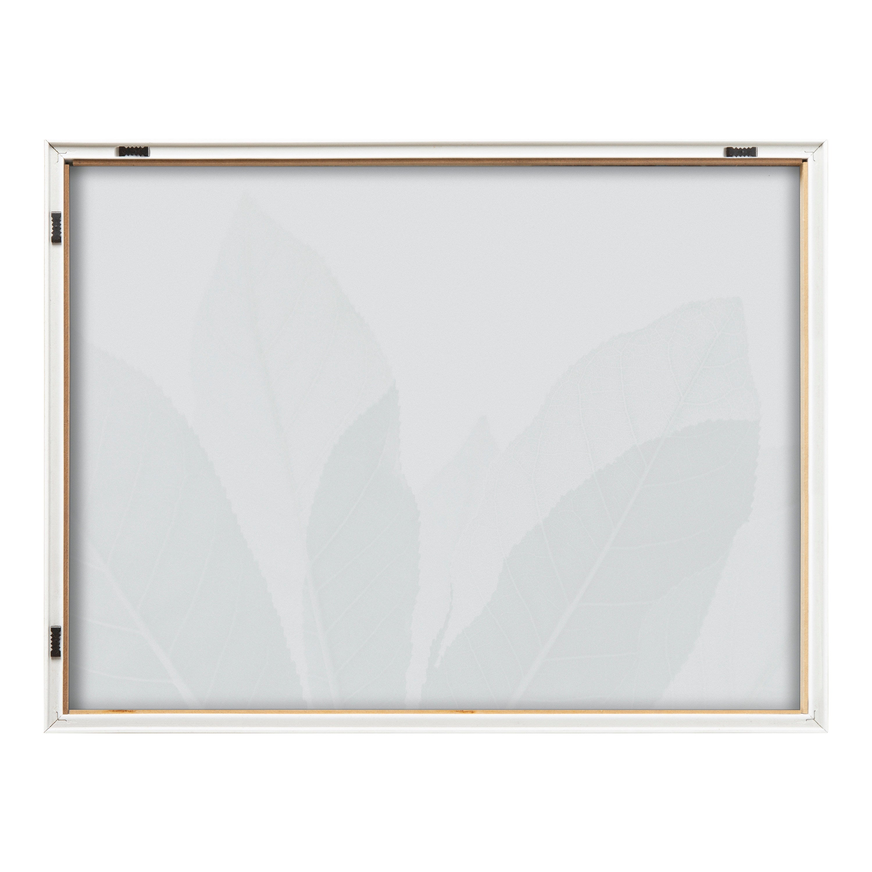 Blake Modern Green Leaf Botanical III Framed Printed Glass by The by kateandlaurel - product image 4 for Resin Society