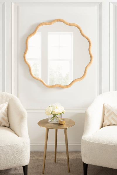 Rahfy Scallop Framed Wall Mirror