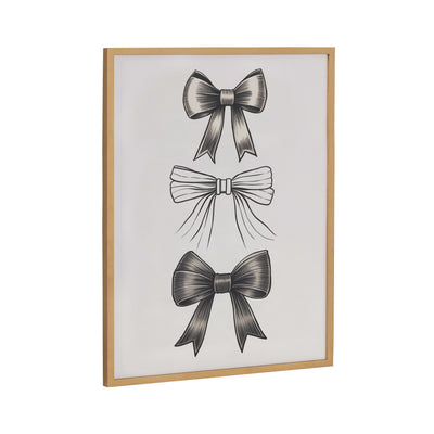 Gallery Coquette Preppy Retro Girly Black Bows Print by kateandlaurel - product image 11 for Resin Society