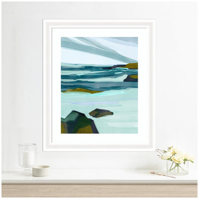 Framed Art Ocean Breeze by Nikita Jariwala
