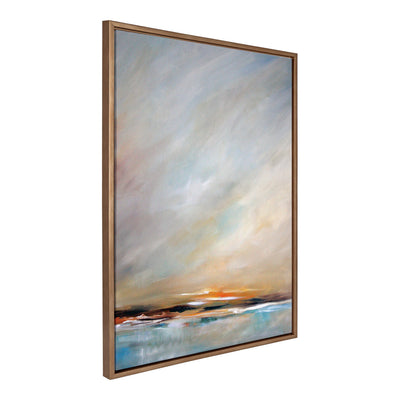 Sylvie Day's End Framed Canvas by Mary Sparrow