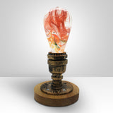 EP Light Nebula Resin LED Lamp showing handcrafted nebula design with wooden base options