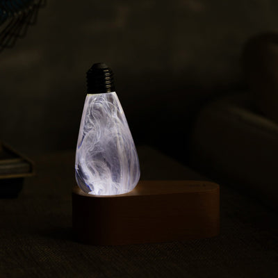 EP Light Snow Decorative Resin LED Bulb with unique handcrafted resin design