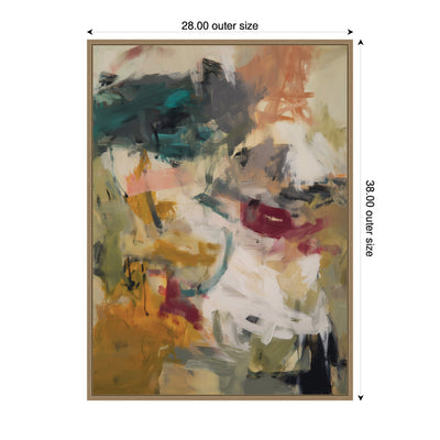 Painted Storm No.
1 by Amy Lighthall Framed Canvas Wall Art Print