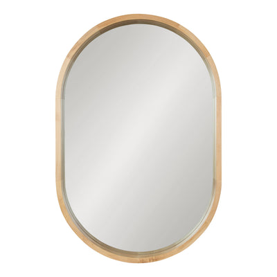 Hutton Wood Framed Capsule Mirror by kateandlaurel - product image 14 for Resin Society