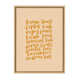 Sylvie Dream Framed Canvas by kateandlaurel - product image 10 for Resin Society