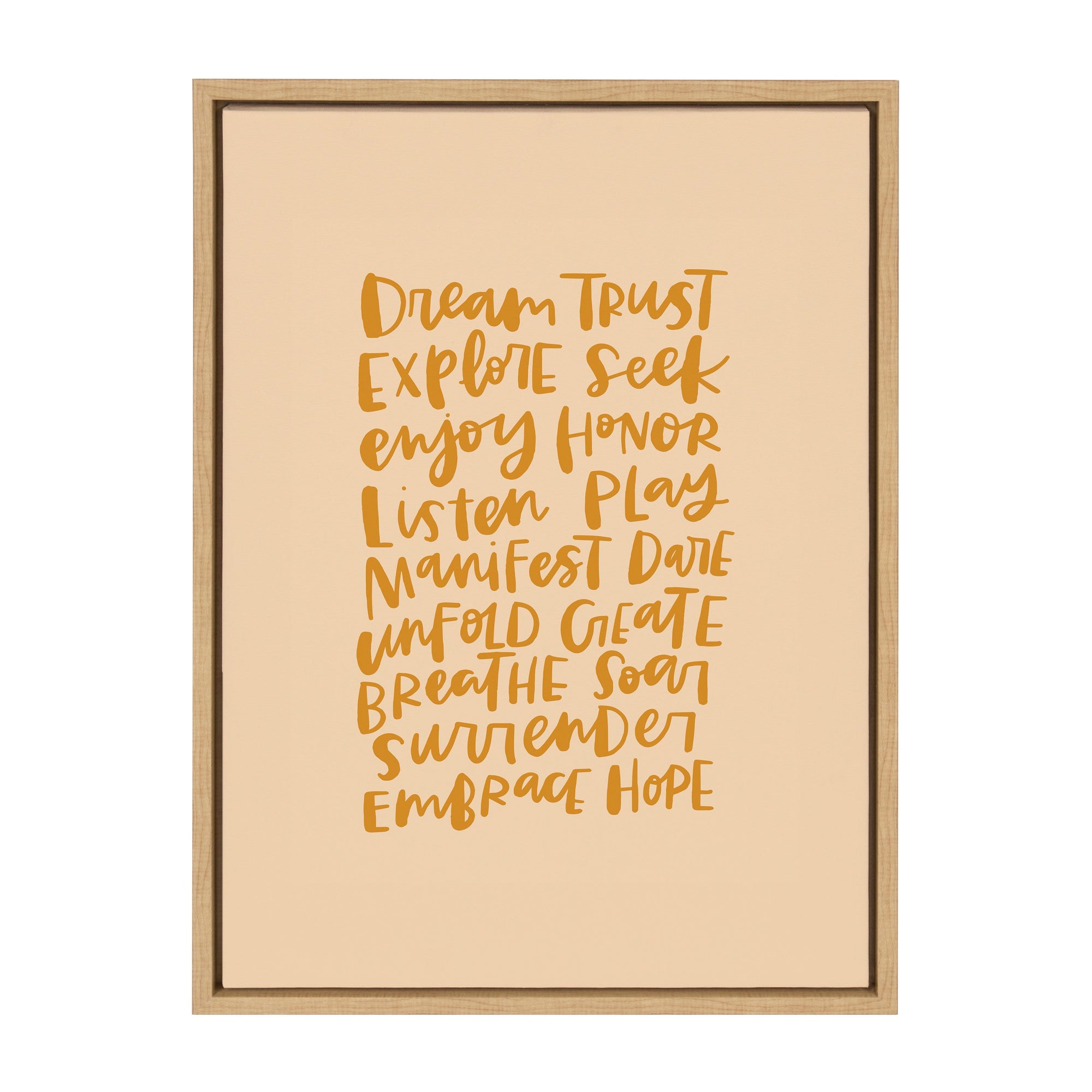 Sylvie Dream Framed Canvas by kateandlaurel - product image 10 for Resin Society