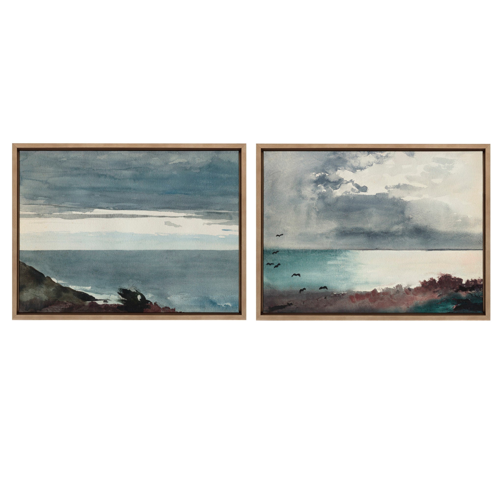 Sylvie Winslow Homer Prouts Neck Evening 1894 and Winslow Homer by kateandlaurel - main product image for Resin Society