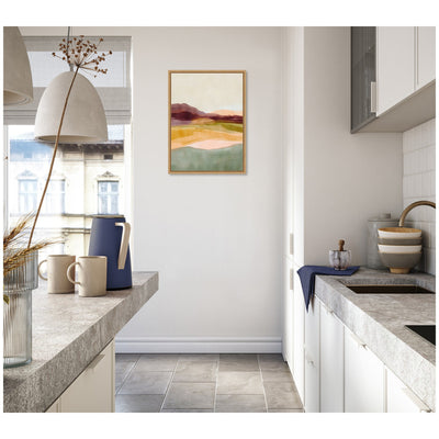 Sylvie Sunset Beauty Framed Canvas by Nikita Jariwala