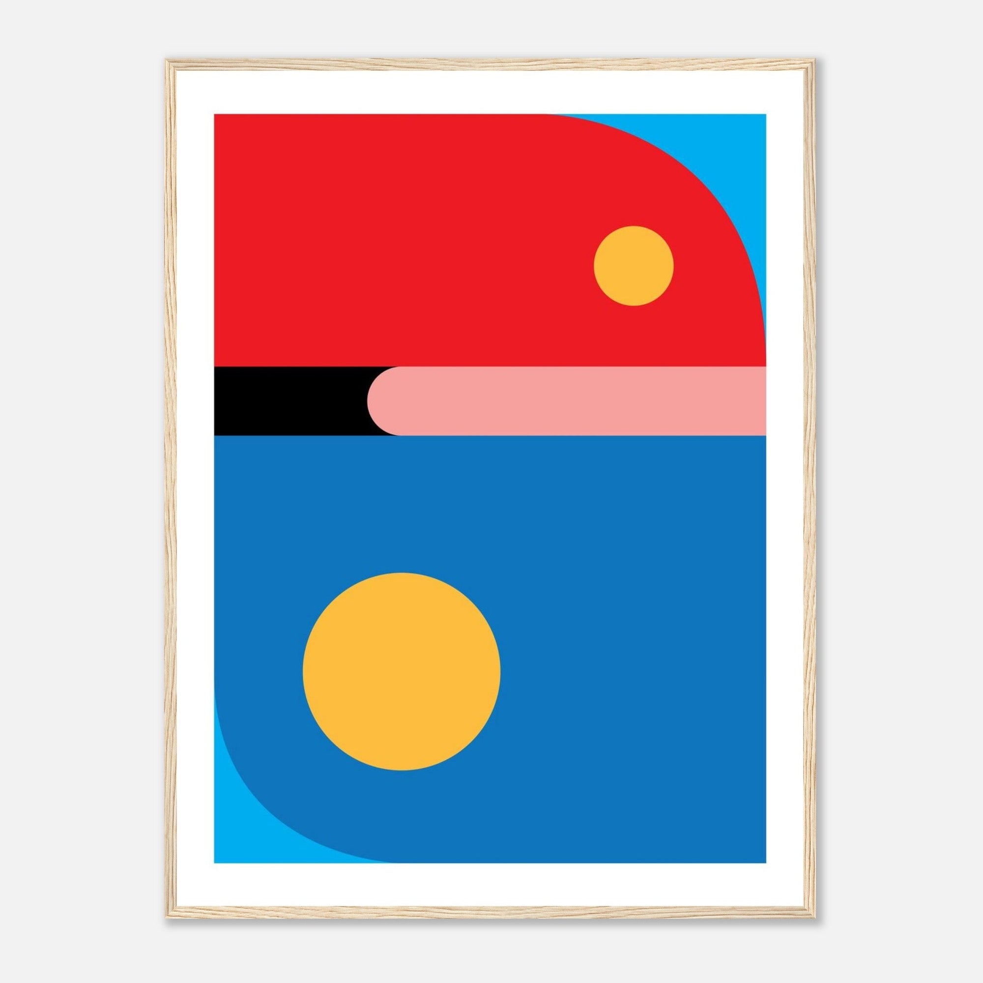 DAY TRAIN Framed Art Print by Holly McWhorter Art: Paintings and Art Prints - product image 3 for Resin Society