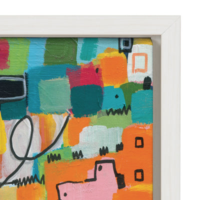 Sylvie Afternoon Delight Framed Canvas by Leah Nadeau by kateandlaurel - product image 11 for Resin Society