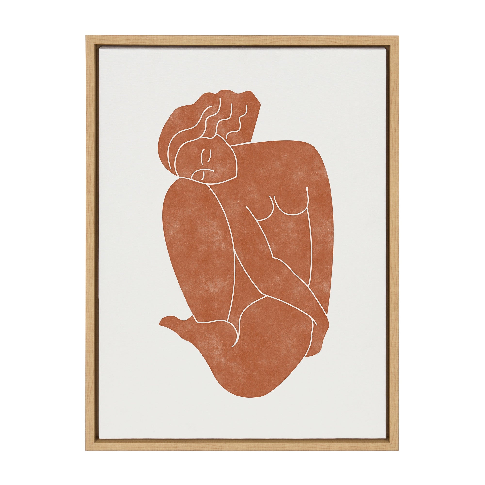 Sylvie Figurine Framed Canvas by kateandlaurel - product image 10 for Resin Society