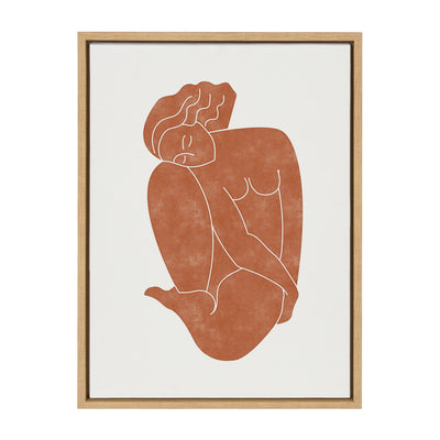 Sylvie Figurine Framed Canvas by kateandlaurel - product image 10 for Resin Society