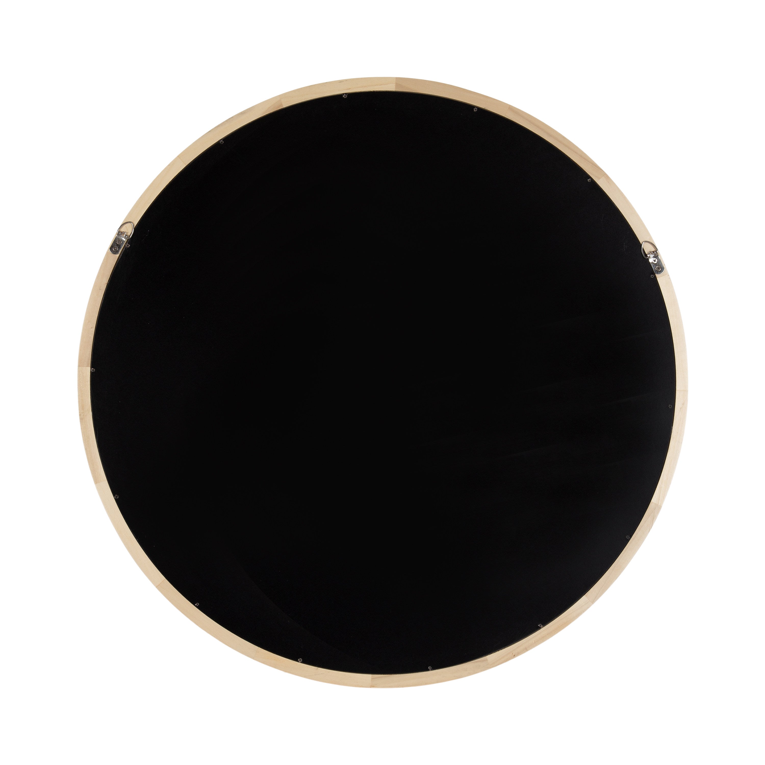 Hatherleigh Round Wood Wall Mirror
