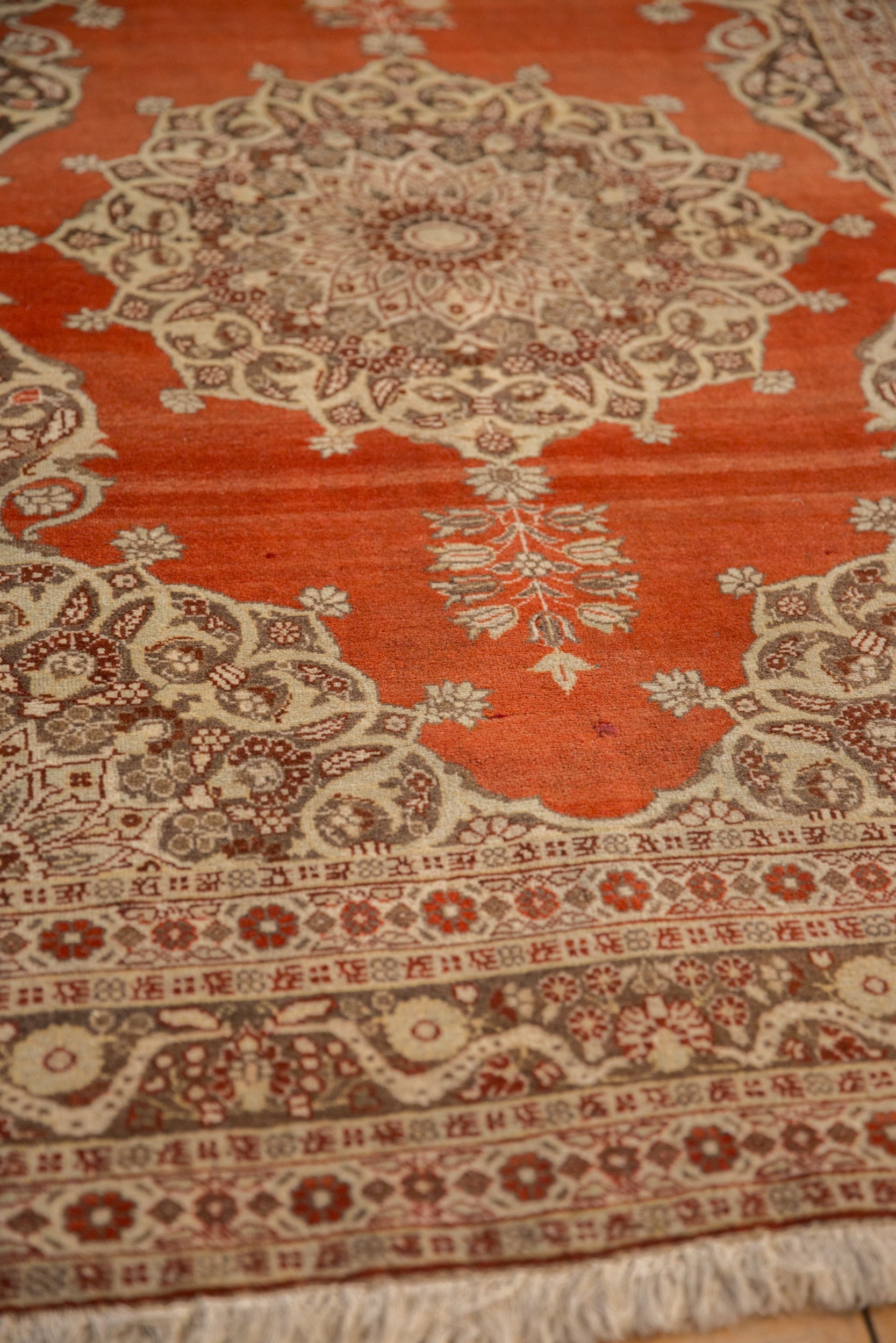 4x5.5 Antique Haji Jalili Tabriz Rug by Old New House® - product image 9 for Resin Society