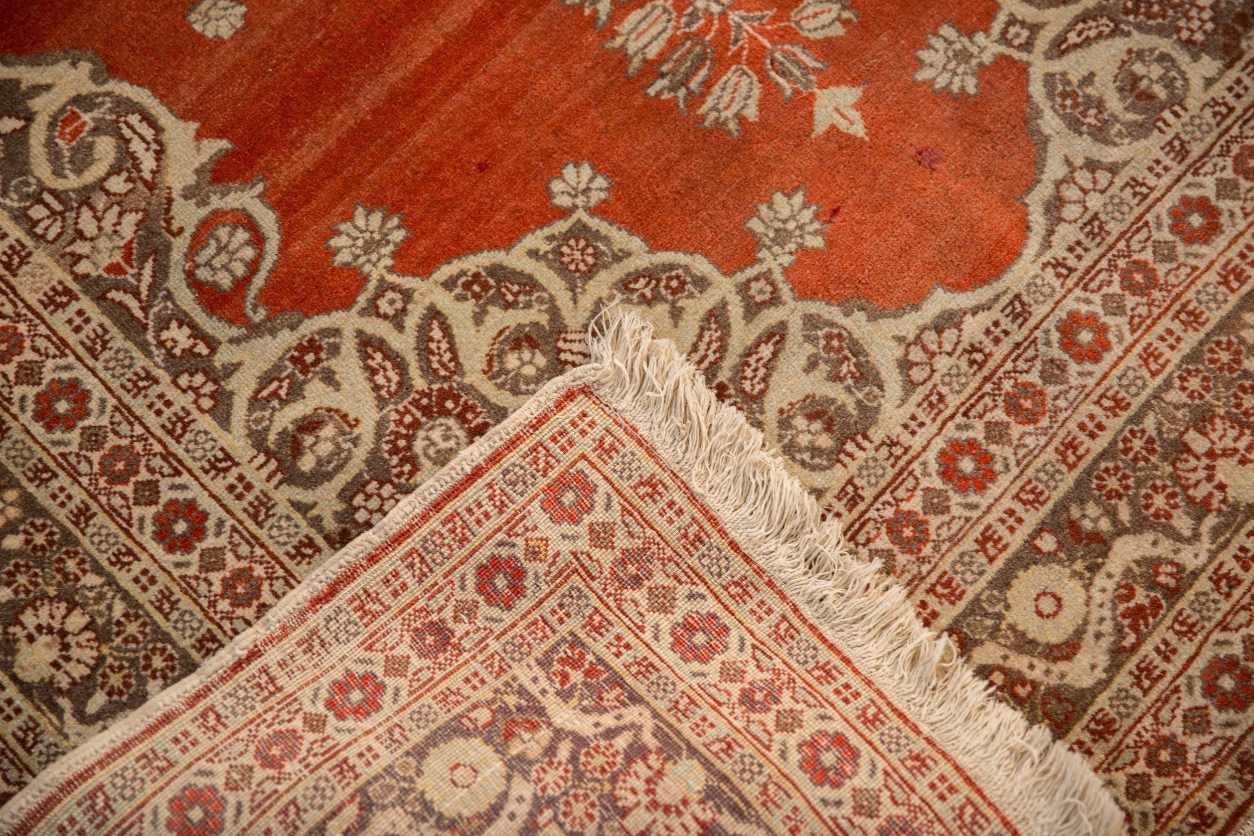 4x5.5 Antique Haji Jalili Tabriz Rug by Old New House® - product image 11 for Resin Society