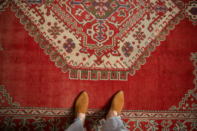 7.5x10 Distressed Oushak Carpet by Old New House® - product image 2 for Resin Society