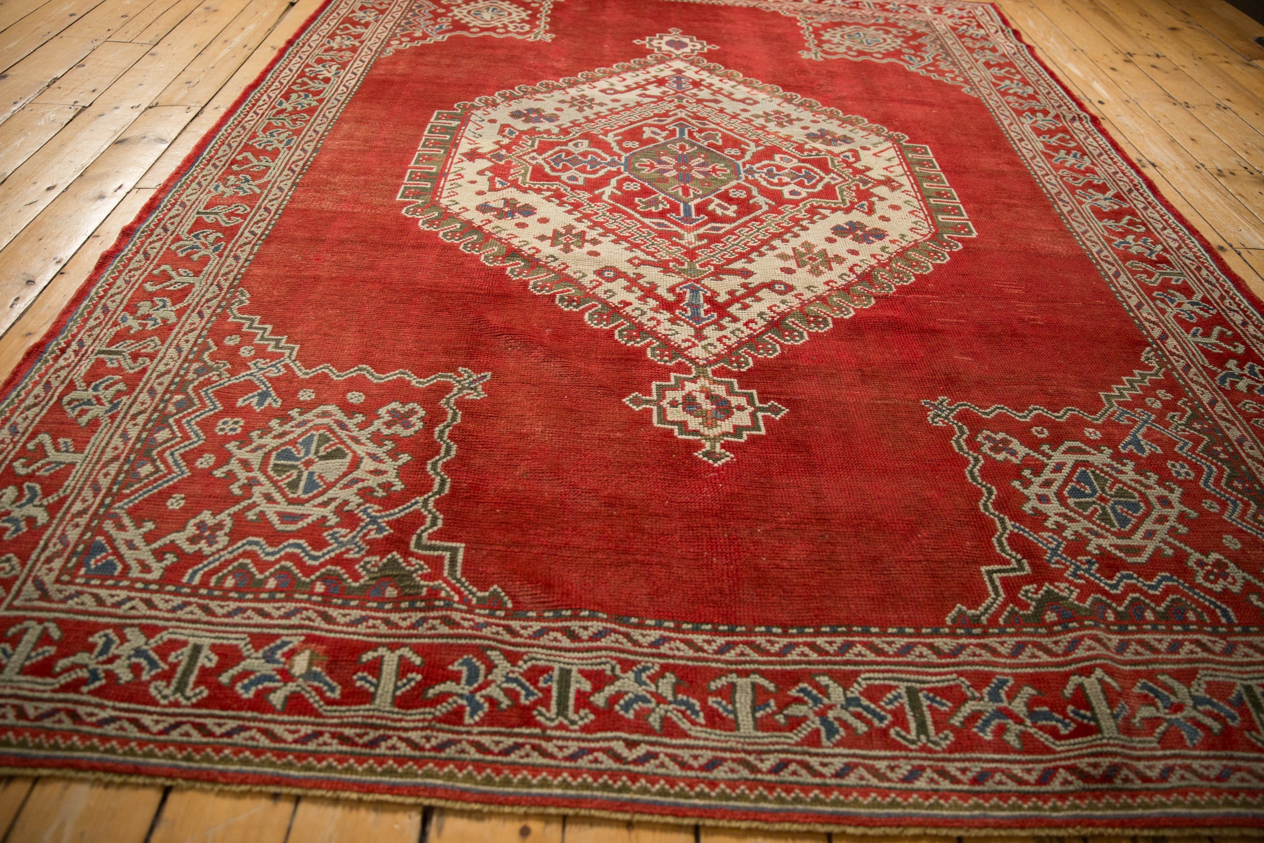 7.5x10 Distressed Oushak Carpet by Old New House® - product image 7 for Resin Society