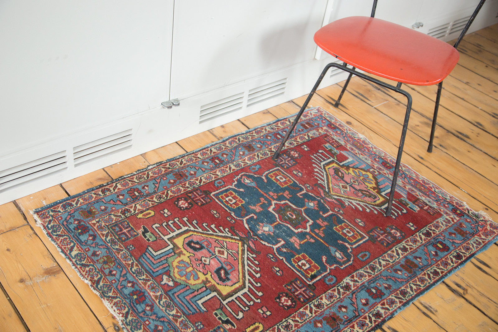 2.5x4 Distressed Heriz Rug by Old New House® - product image 2 for Resin Society