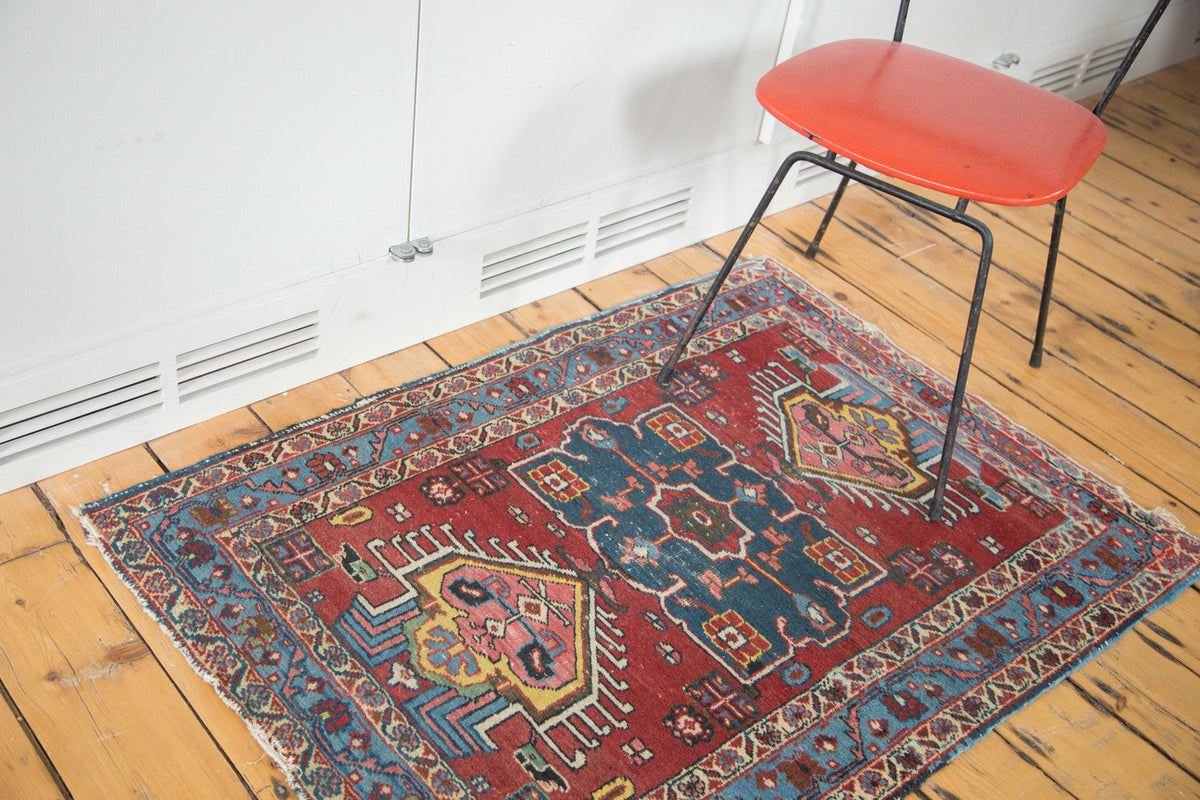 2.5x4 Distressed Heriz Rug by Old New House® - product image 2 for Resin Society