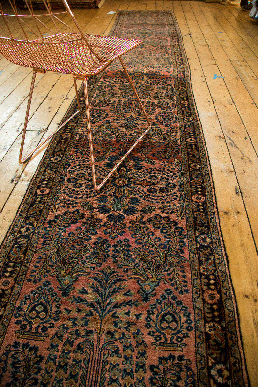 2.5x16.5 Vintage Lilihan Rug Runner by Old New House® - product image 5 for Resin Society