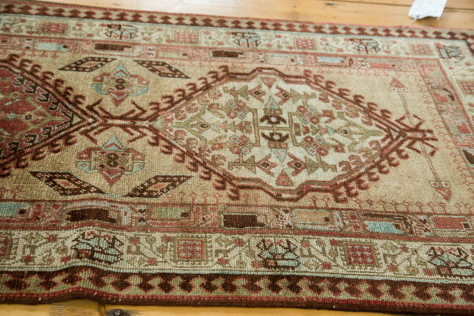 RESERVED 3x17.5 Vintage Persian Serab Rug Runner