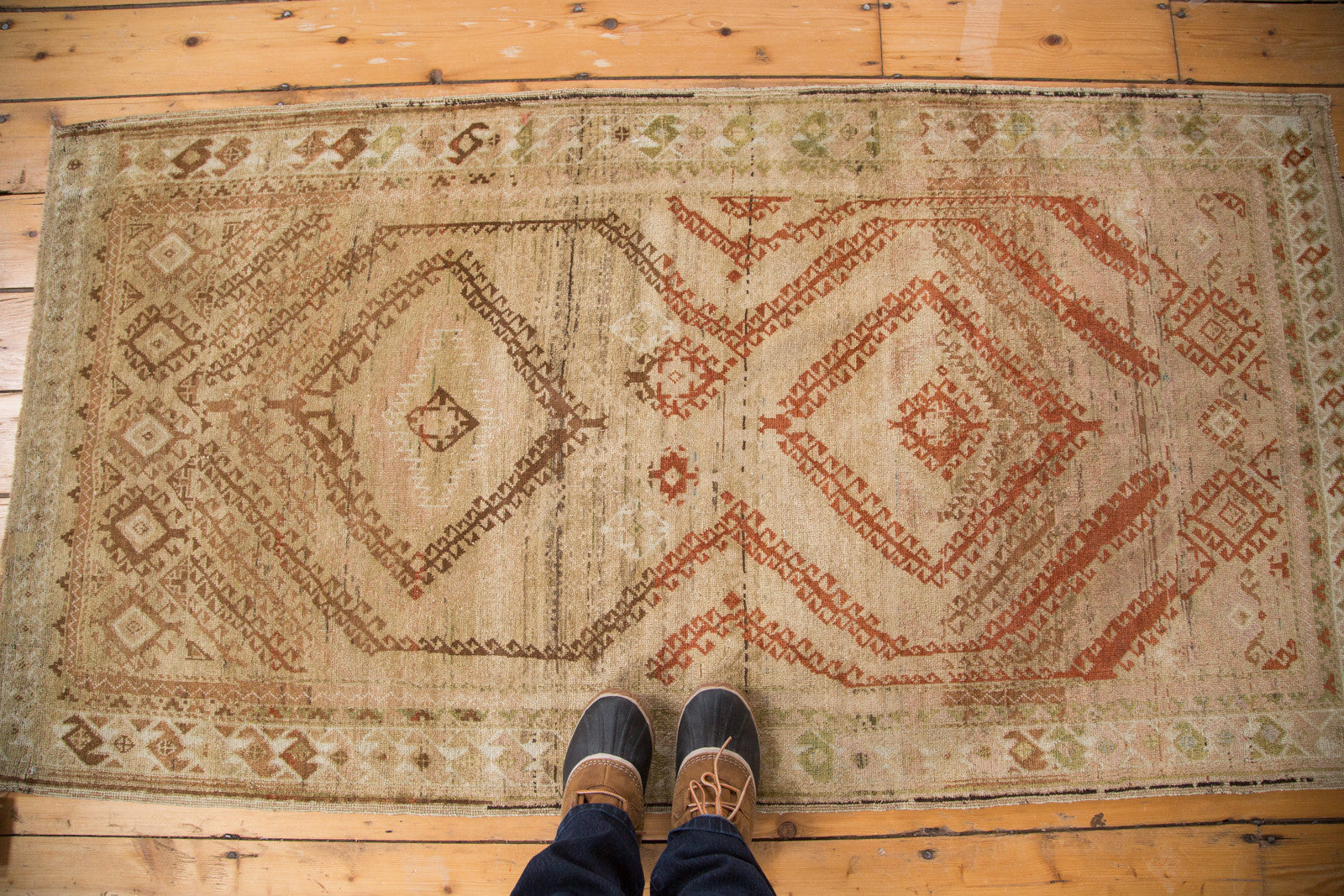 3x6 Distressed Vintage Afghani Rug Runner by Old New House® - product image 3 for Resin Society