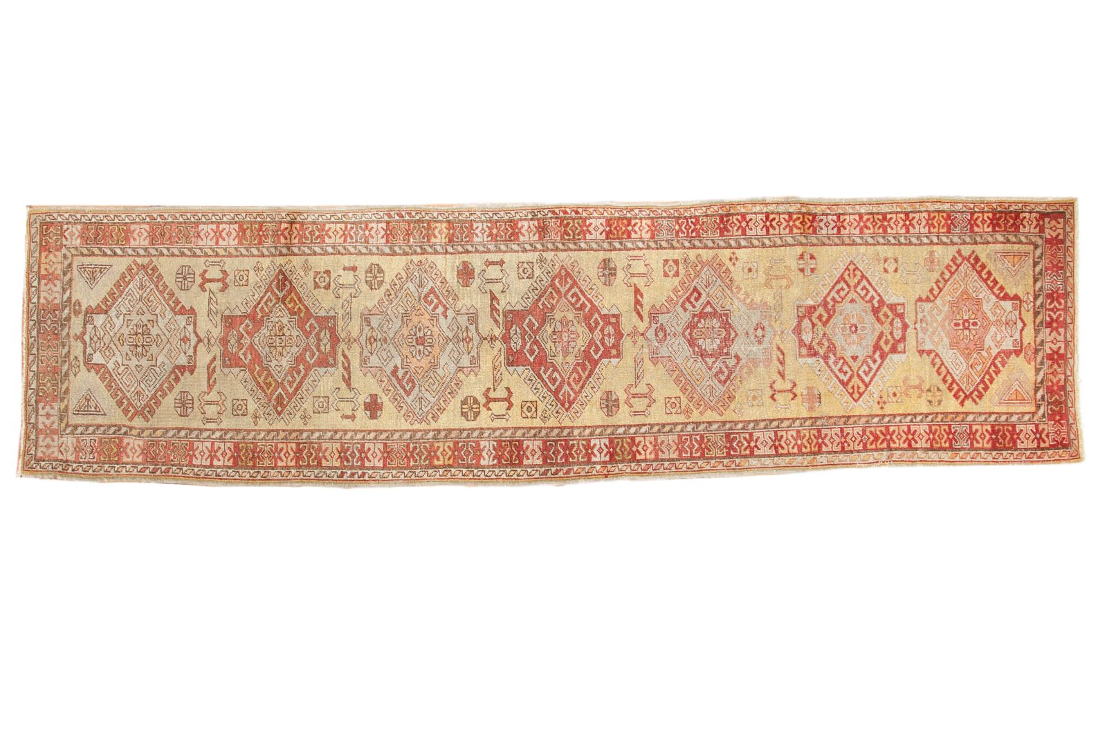 3x11 Vintage Oushak Rug Runner by Old New House® - main product image for Resin Society