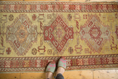 3x11 Vintage Oushak Rug Runner by Old New House® - product image 2 for Resin Society