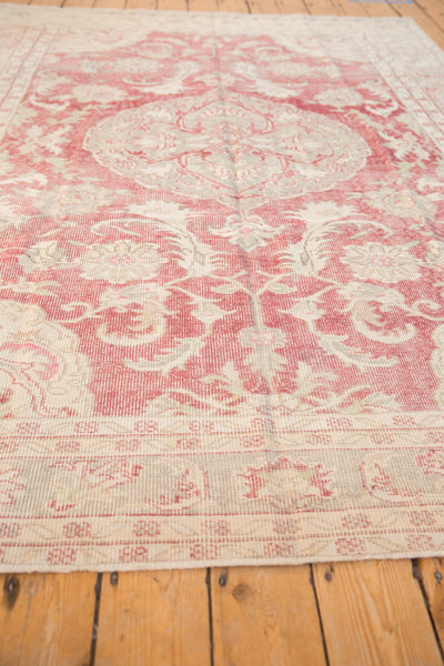 6.5x9 Vintage Distressed Oushak Carpet by Old New House® - product image 6 for Resin Society
