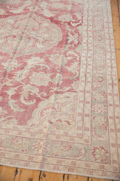 6.5x9 Vintage Distressed Oushak Carpet by Old New House® - product image 8 for Resin Society