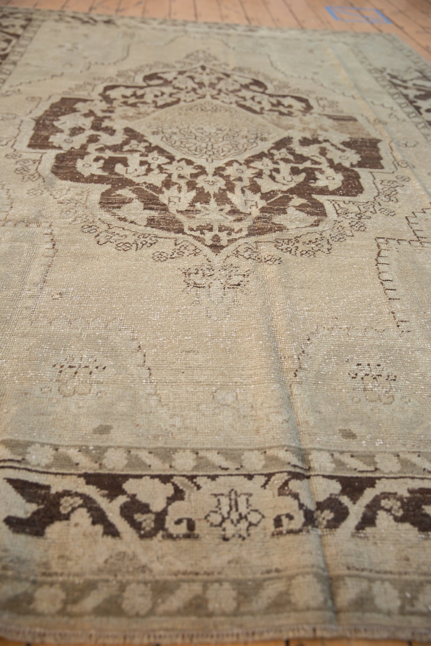 7x10 Vintage Distressed Oushak Carpet by Old New House® - product image 4 for Resin Society