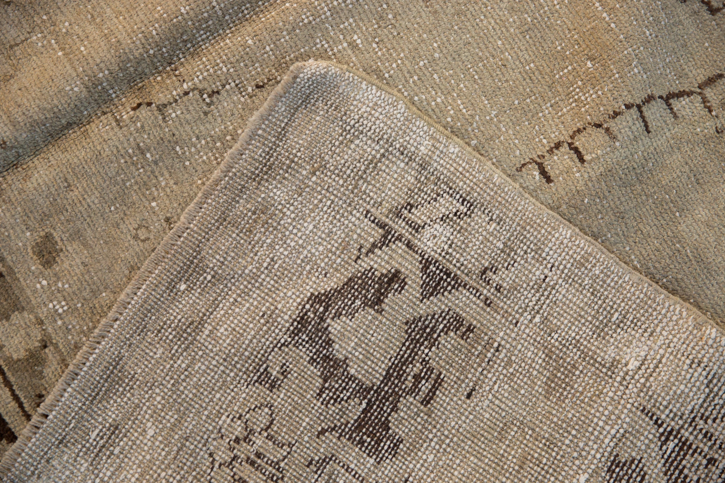 7x10 Vintage Distressed Oushak Carpet by Old New House® - product image 11 for Resin Society
