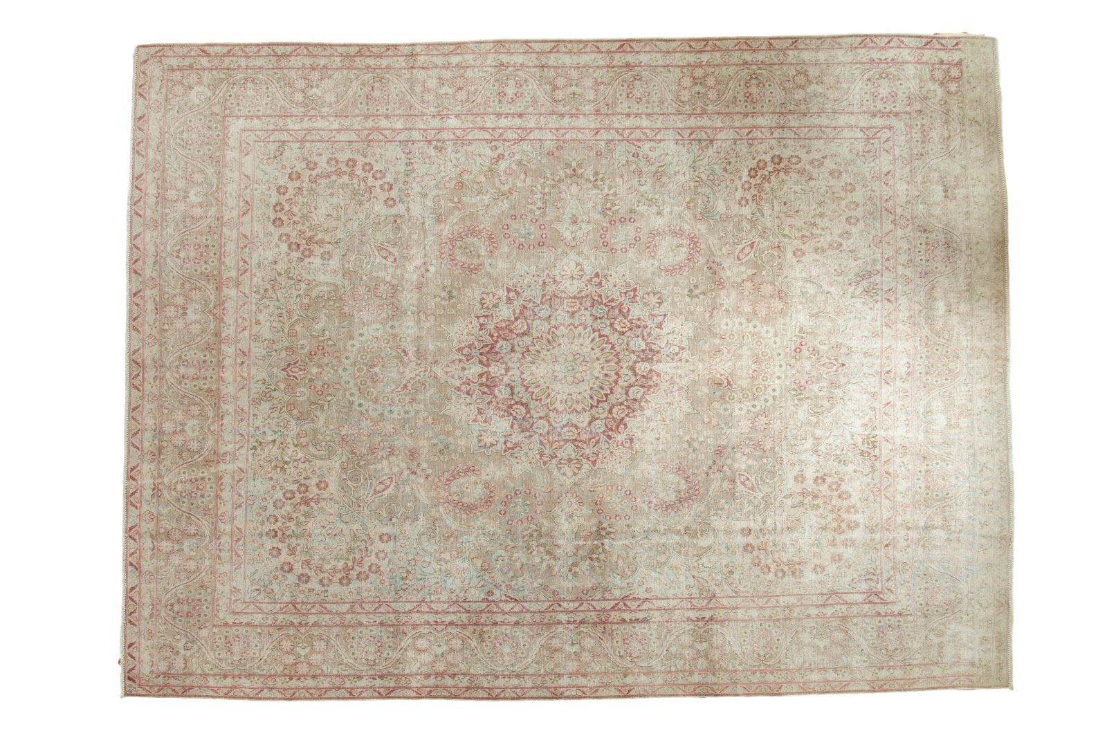 9x12.5 Vintage Distressed Meshed Carpet by Old New House® - main product image for Resin Society