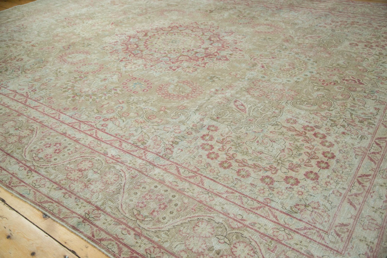 9x12.5 Vintage Distressed Meshed Carpet by Old New House® - product image 2 for Resin Society