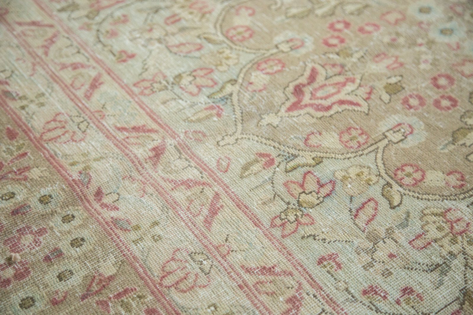 9x12.5 Vintage Distressed Meshed Carpet by Old New House® - product image 6 for Resin Society