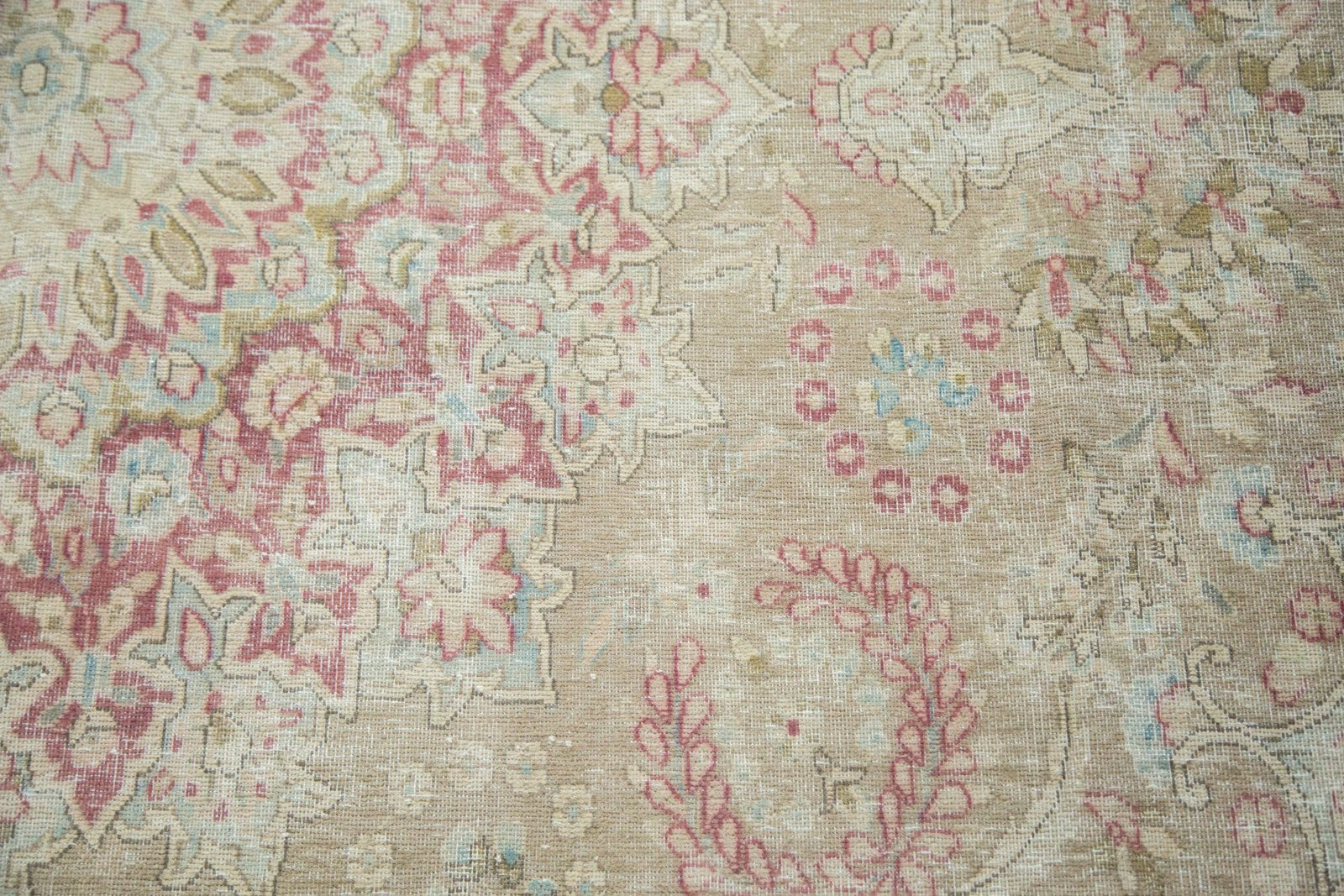 9x12.5 Vintage Distressed Meshed Carpet by Old New House® - product image 7 for Resin Society