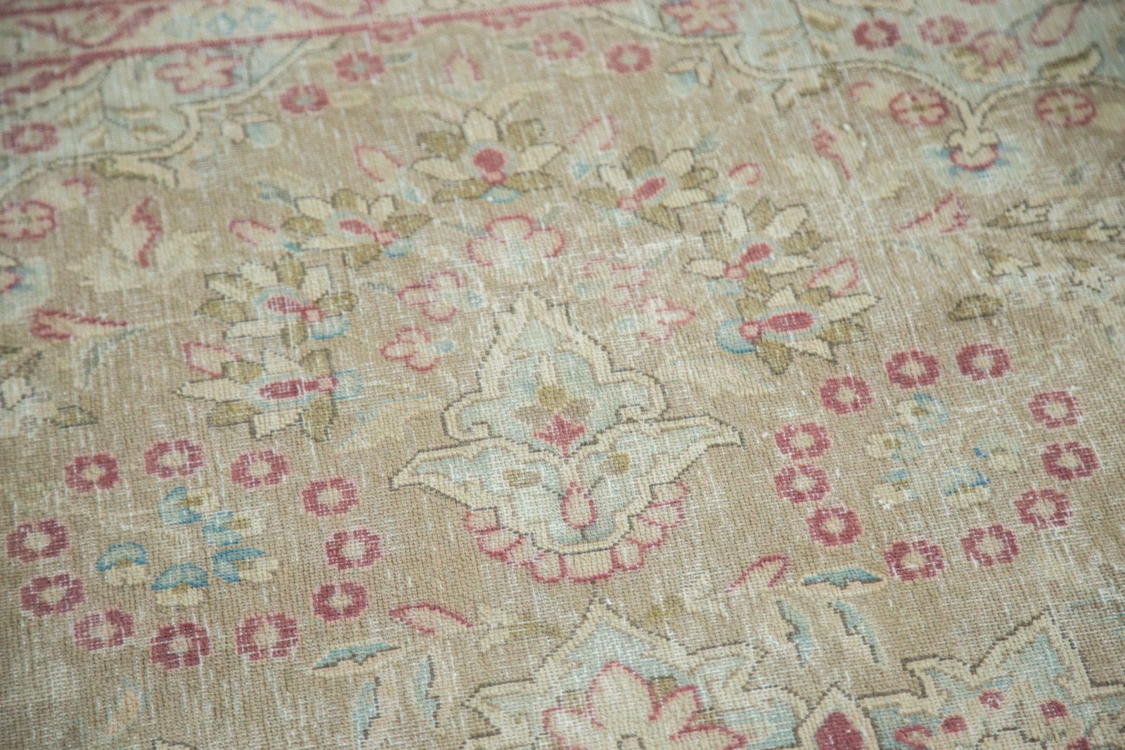 9x12.5 Vintage Distressed Meshed Carpet by Old New House® - product image 13 for Resin Society