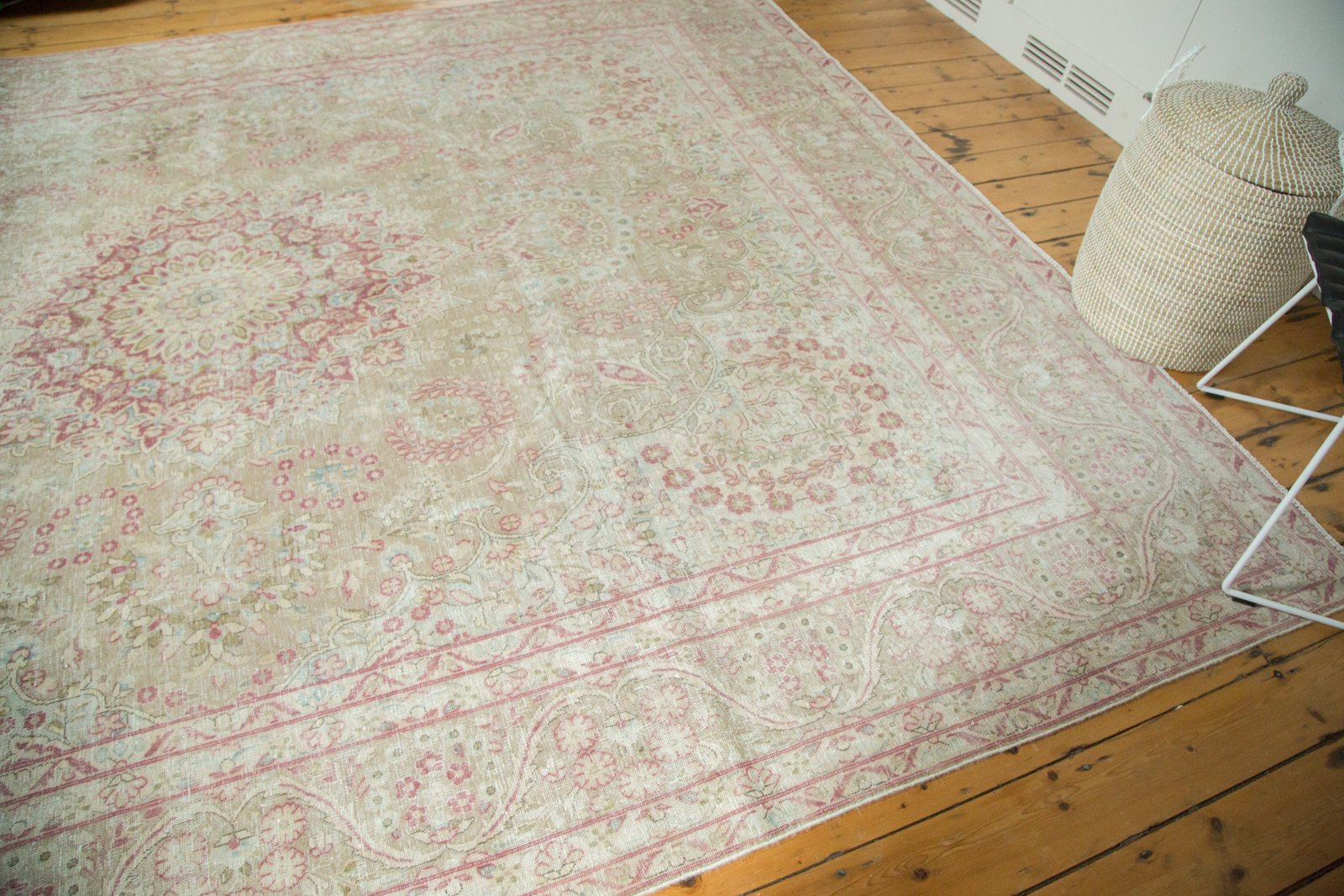 9x12.5 Vintage Distressed Meshed Carpet by Old New House® - product image 16 for Resin Society